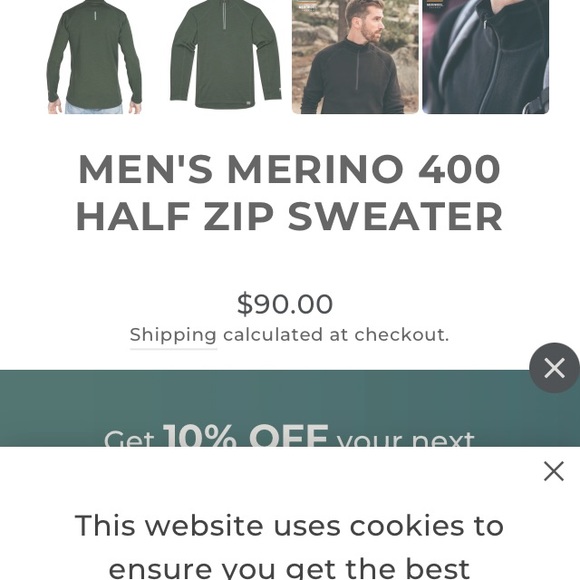 Smartwool Black Men's Sweater - Picture 8 of 12